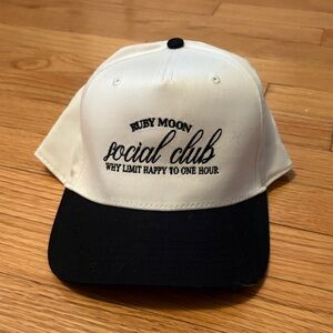 Ruby Moon Social Club trucker hat